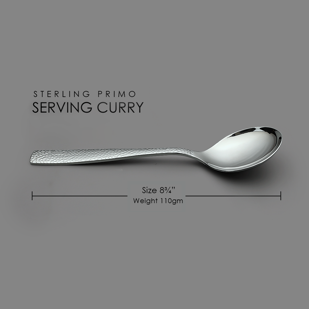 Sterling Primo Serving Curry Spoon (2 pieces)