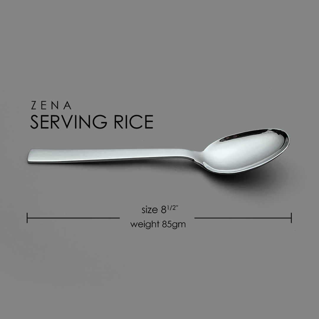 Zena Serving Rice Spoon (2 pieces)