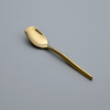 Pristine PVD Gold Tea Spoon