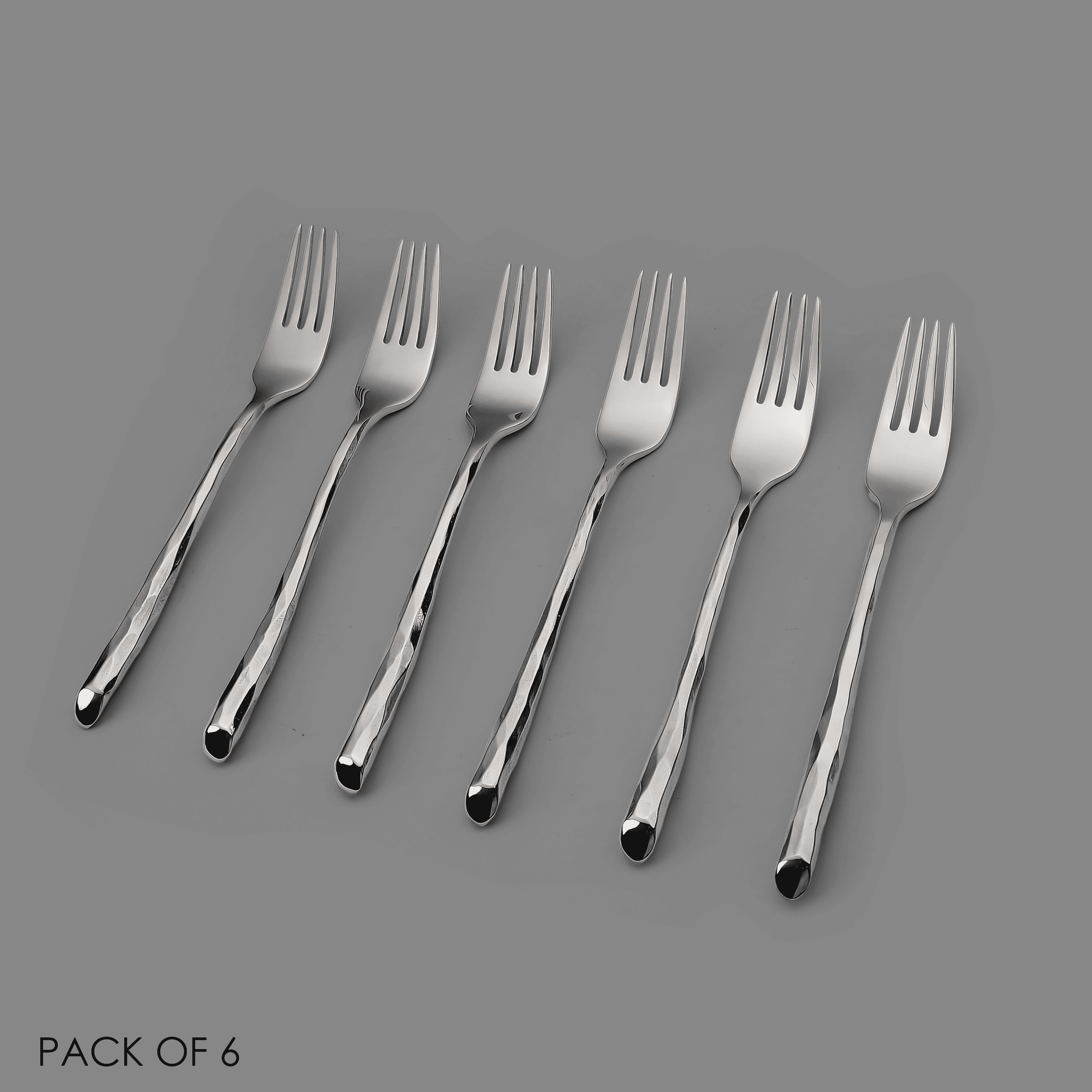 HUNER - BEYAZ DESSERT FORK (6 pieces)