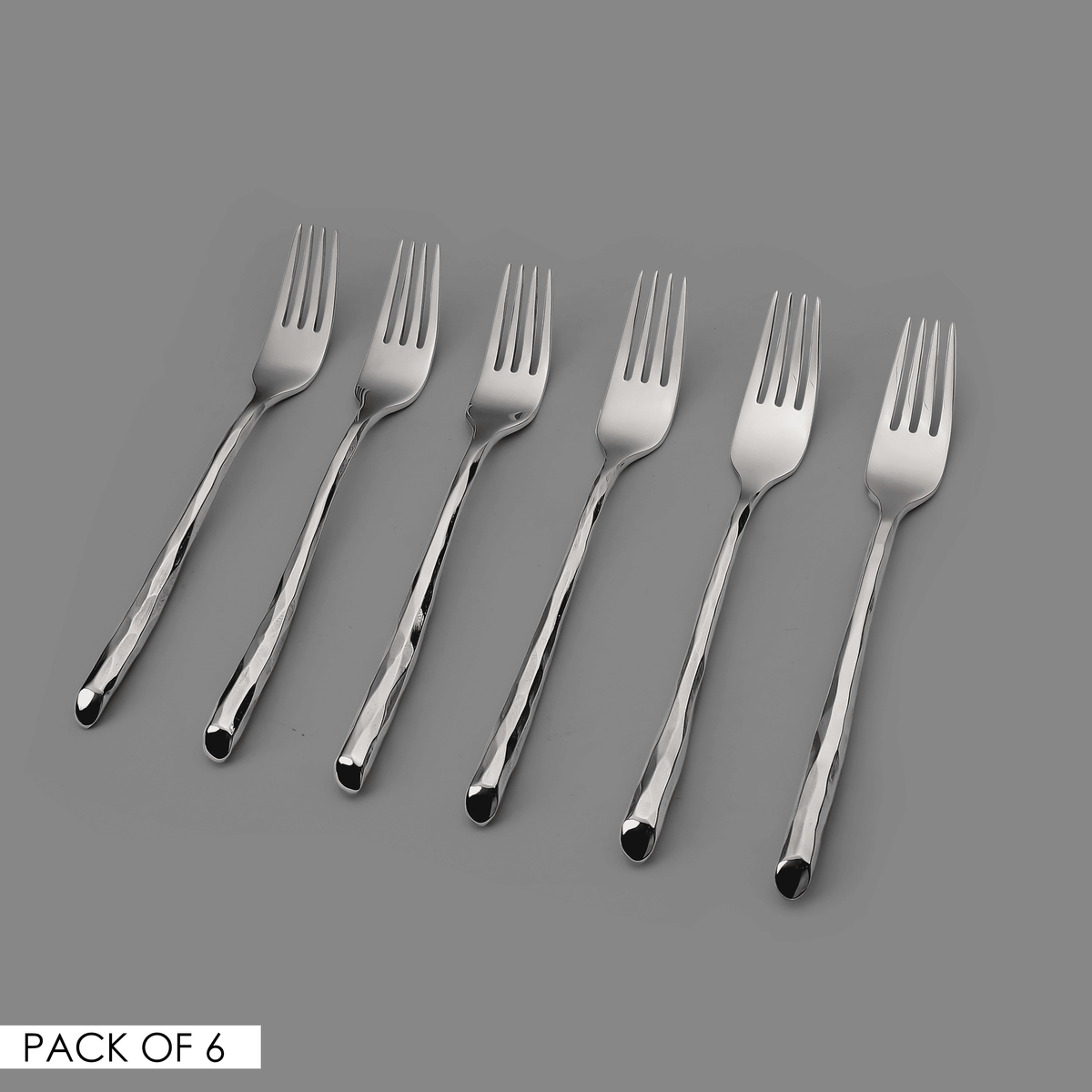 HUNER - BEYAZ DESSERT FORK (6 pieces)