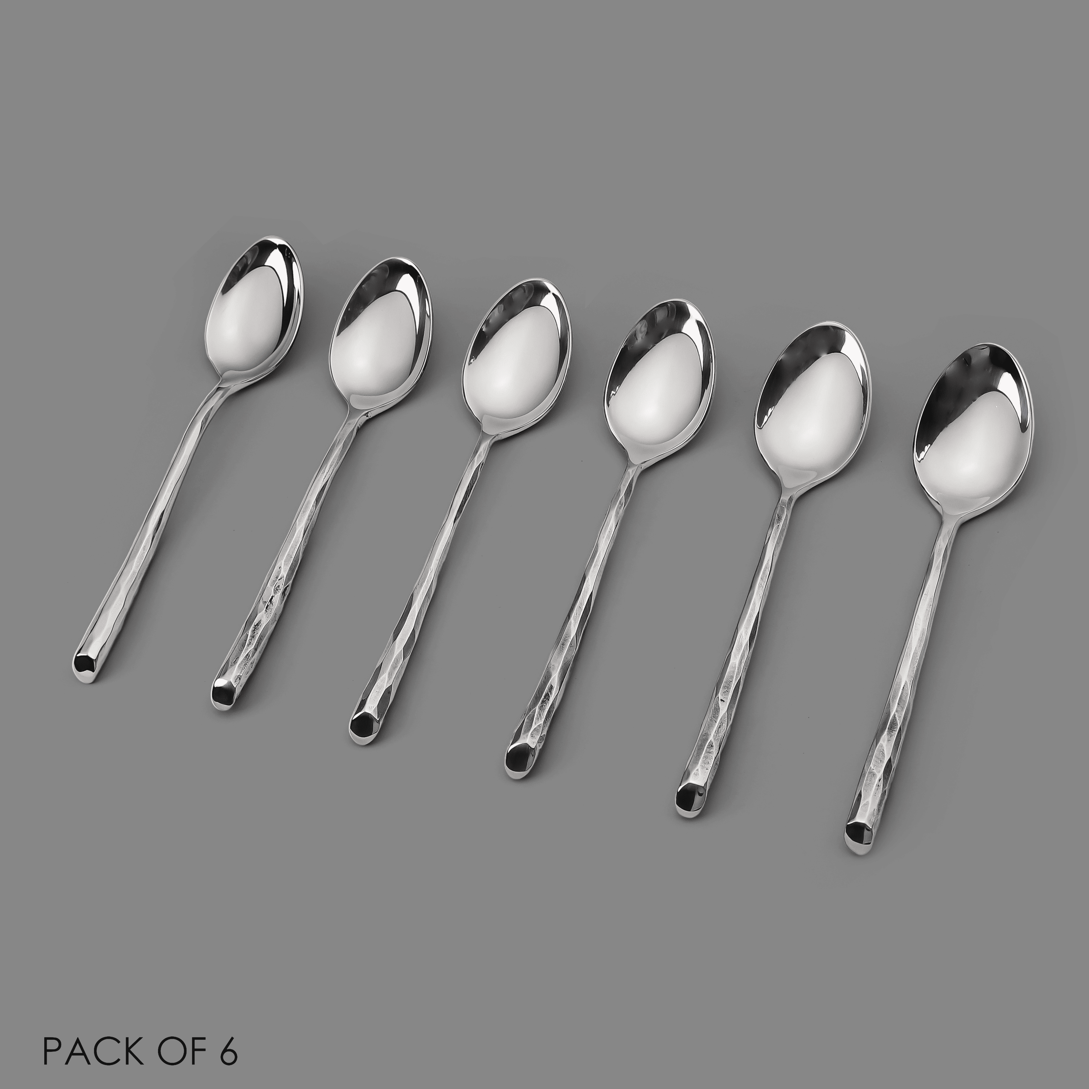 HUNER - BEYAZ DESSERT SPOON (6 pieces)