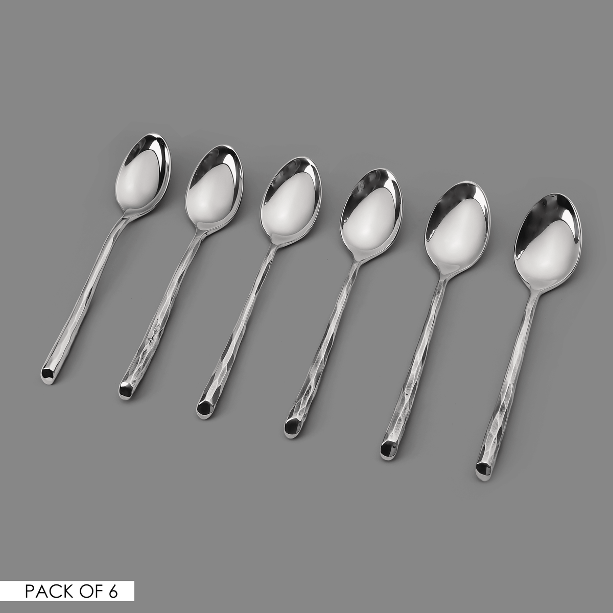HUNER - BEYAZ DESSERT SPOON (6 pieces)