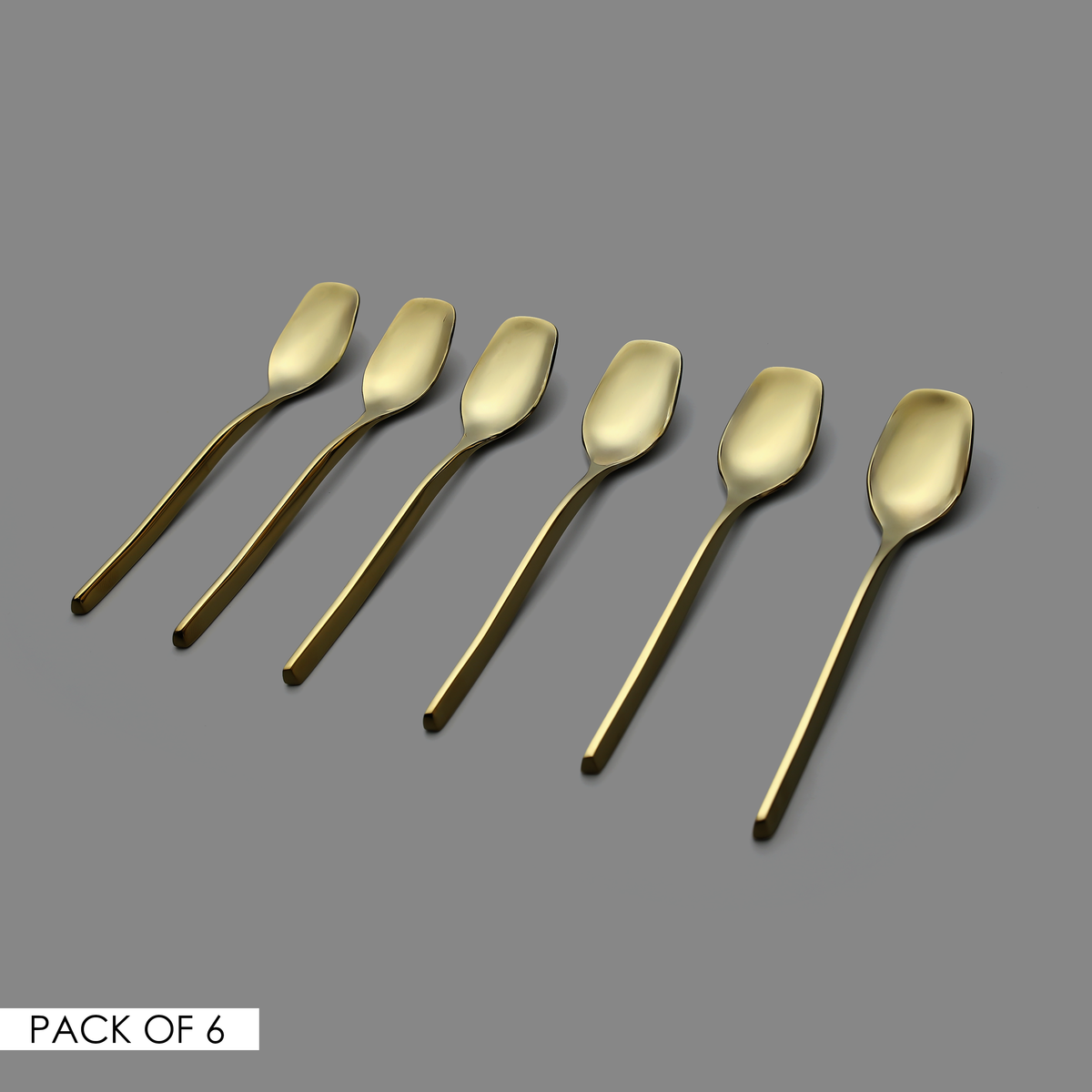 Pristine PVD Gold Dessert Spoon (6 pieces)