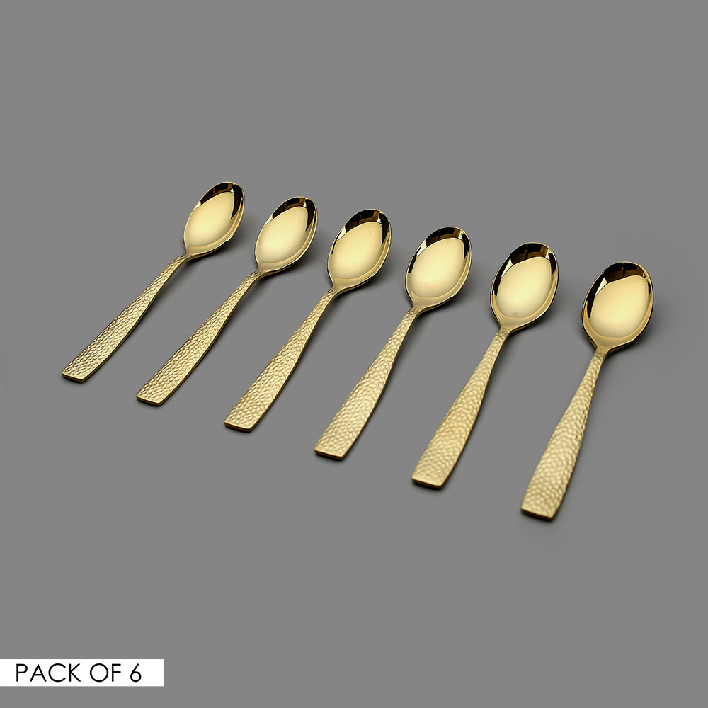 Sterling PVD Gold Dessert Spoon (6 pieces)