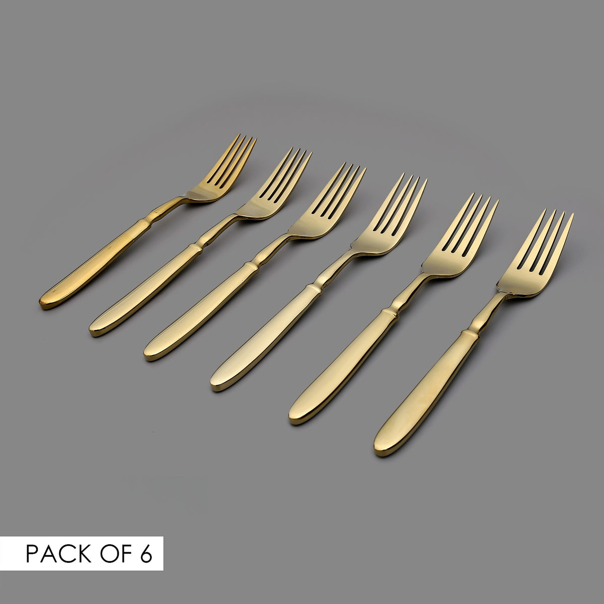 Presto PVD Gold Table Fork (6 pieces)