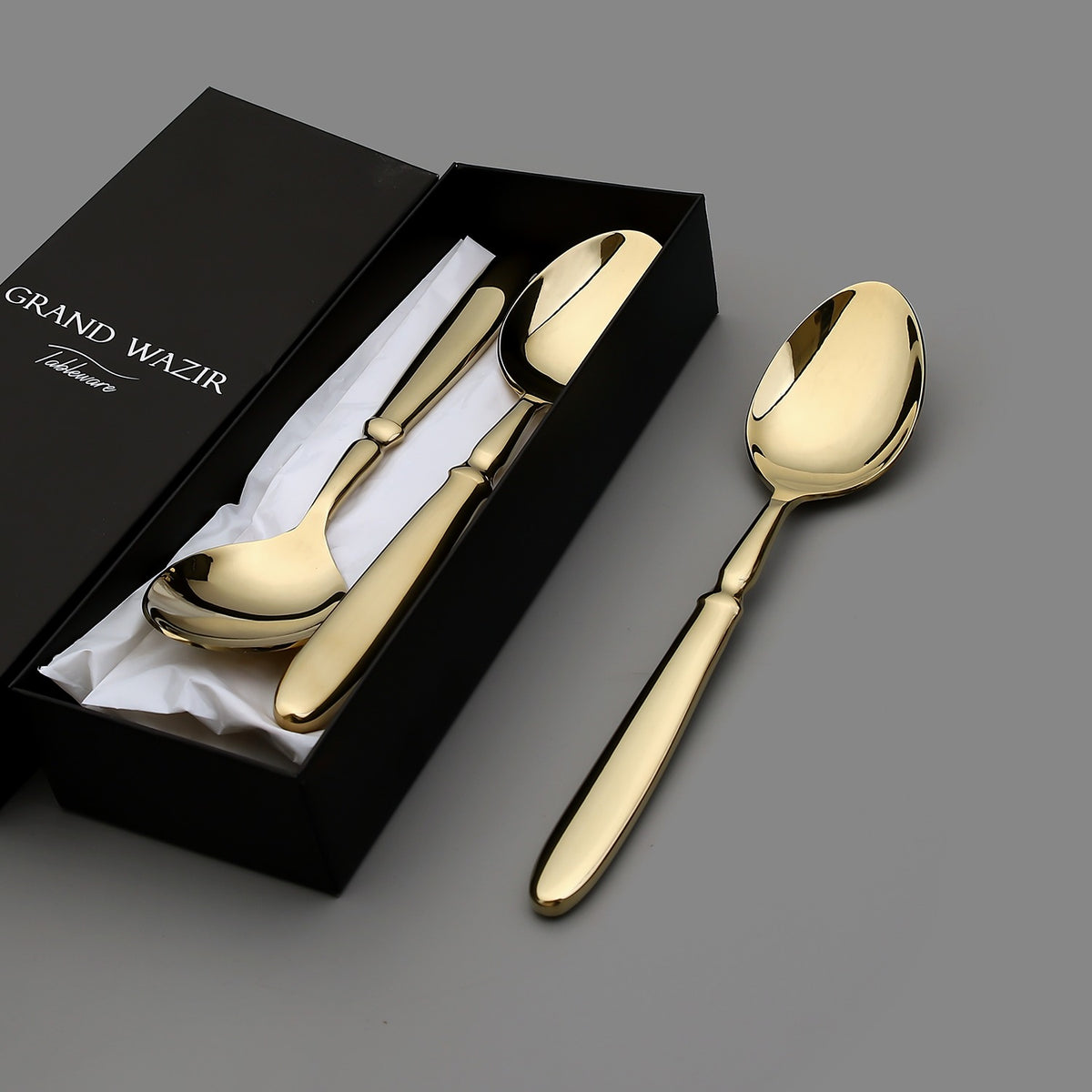 Presto PVD Gold Table Spoon (6 pieces)