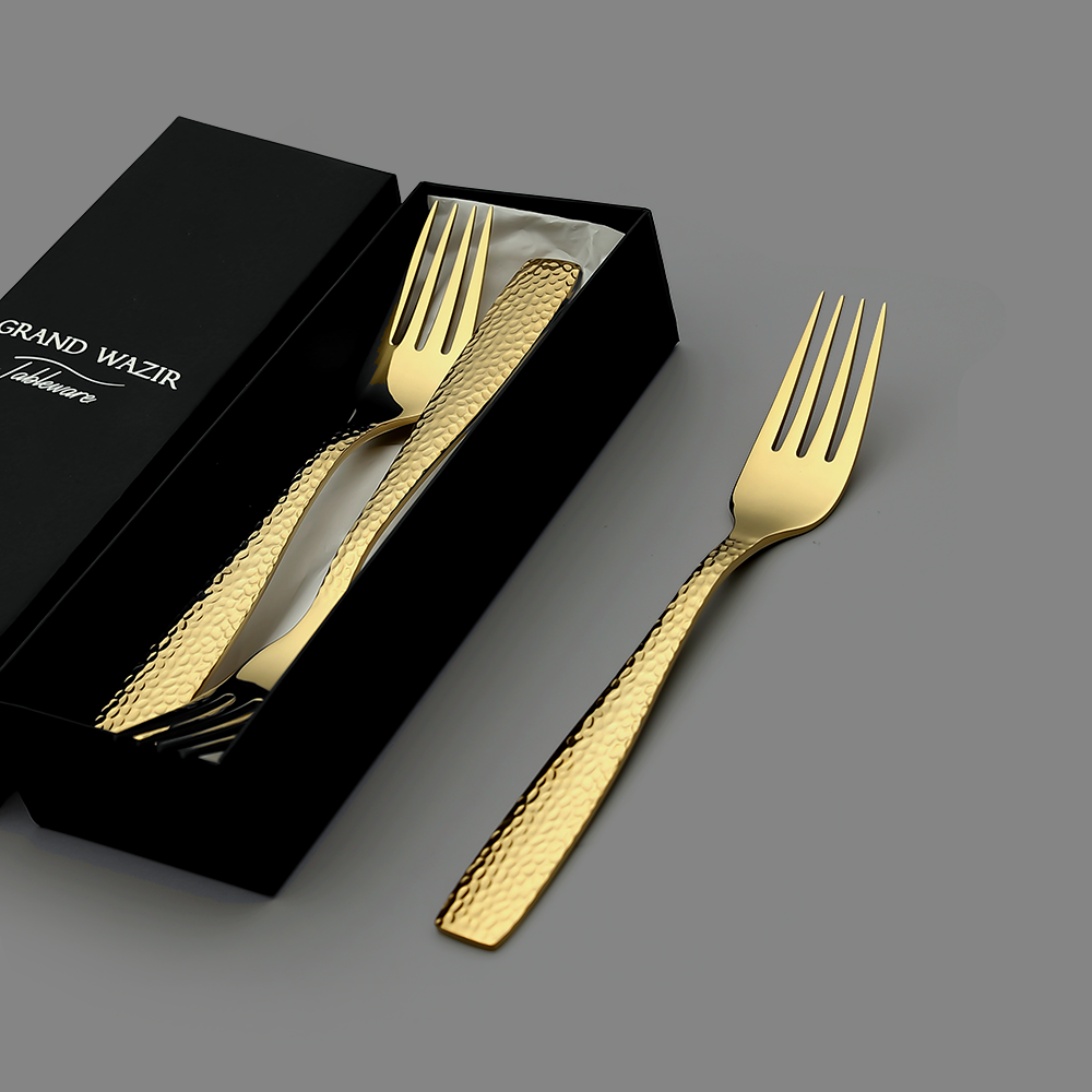 Sterling PVD Gold Dessert Fork (6 pieces)